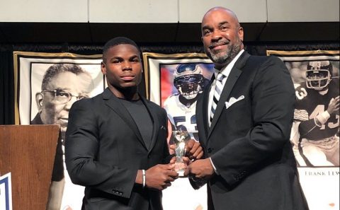 Tarik Cohen Named 2019 Black College Football Pro Player of the Year